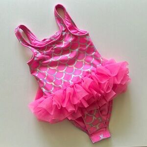 Toddler Girl: Tutu One piece swimsuit